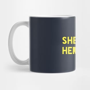 Shebrew/Herbrew (Enby Colors) Mug